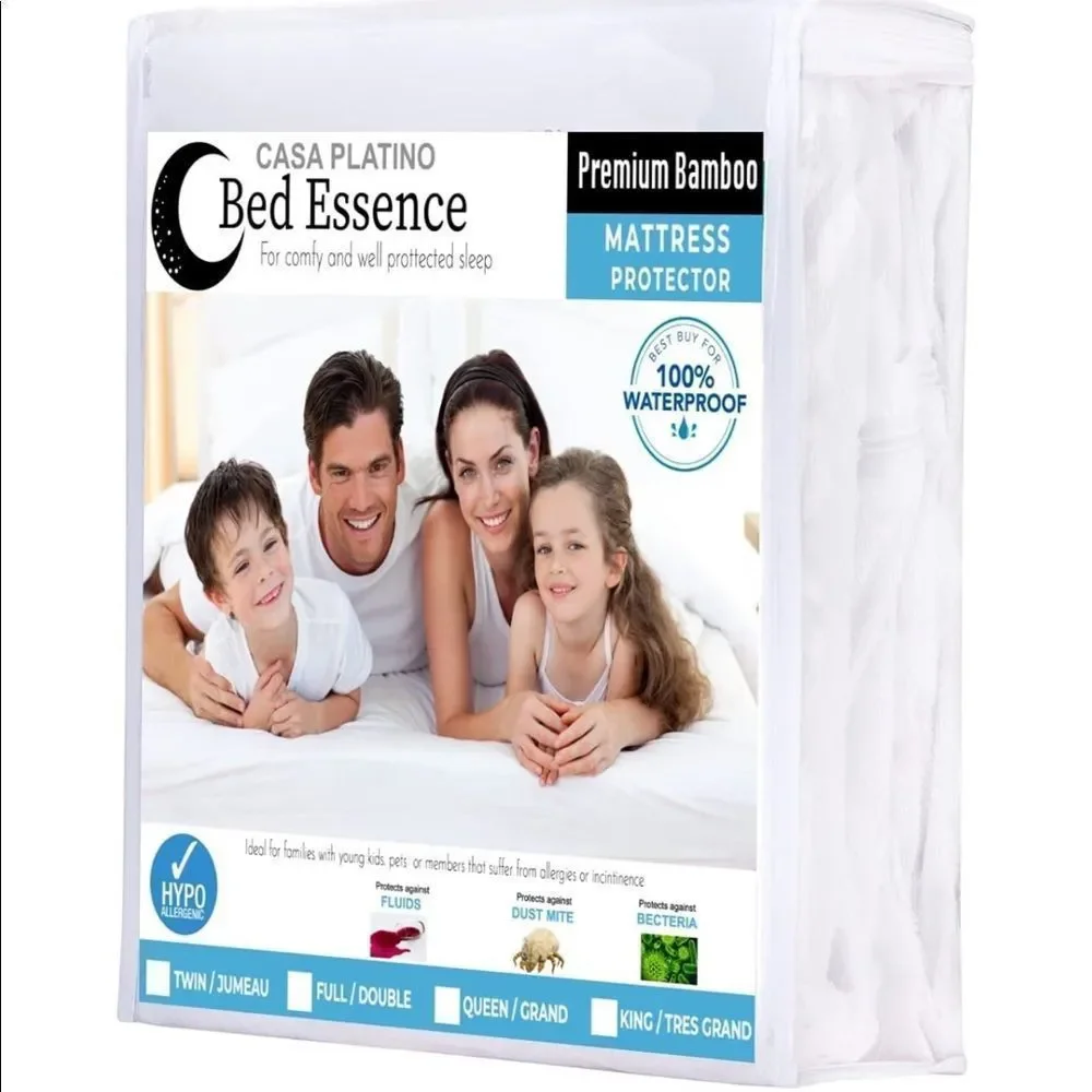Mattress ProtectorQueenSize 100% Waterproof